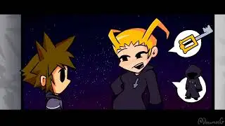 Larxene presses Sora