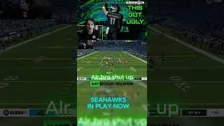 SEAHAWKS IN ONLINE HEAD TO HEAD ARE BROKEN #madden #nfl #football #seahawks #shorts