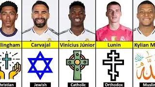 Real Madrid Players Religion 2025 | Muslim, Christian & Others