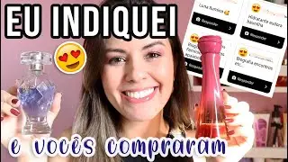 PERFUMES QUE VOCÊS MAIS COMPRARAM PELA MINHA INDICAÇÃO! 🥰😍 Parte 2