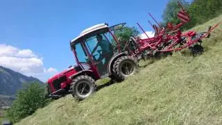Kreiseln mit 6- teiligem Kreiselheuer im Gel&auml;nde