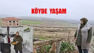 KÖYDE YAŞAM FIRINDA TEPSİDE HATİCE HANIM NELER HAZIRLIYOR VE SEVİMLİ TAVUKLARIMIZ