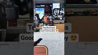 internet sensation | good looking boy | tea business #ytshorts #tea #faridabadnews