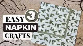Easy Decoupage Tutorial for Stunning Crafts! Beginner Friendly DIY Ideas! 💫
