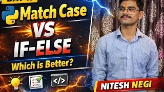  Day 17 : Python Match Case Statement Explained 🚀 | Day 17 Python Series | By Nitesh Negi