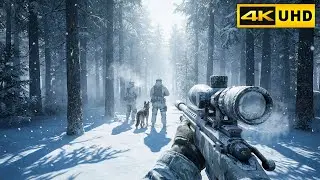 Winter Forest Contingency | Ultra Realistic Graphics Gameplay [4K 60FPS UHD] Call of Duty