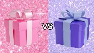 💕REGAL&Oacute; ROSA VS REGALO MORADO💜