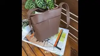 Stylish Genuine Leather Shoulder Bucket Bag for Women | GDPS Bag NZ