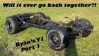 Ryan's Jeep Wrangler YJ Restoration PART 1