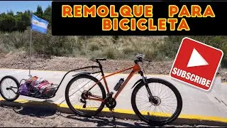 REMOLQUE PARA BICICLETA - BIKE TRAILER - CARRITO DE BICICLETA - CONSTRUCCIÓN PASO A PASO - G.M.A.W.