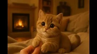 POV: Kitten&rsquo;s Soft Paws & Calm Night Vibes🐱
