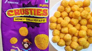 Cornitos Crusties Honey Chilli Potato Puffs | Ingredients, Taste, Price | Greendot Health Foods Ltd.