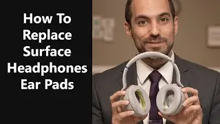 How to Replace The Ear Pads On The Surface Headphones 1 and 2 #Shorts