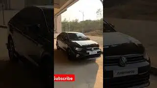 Black Virtus #vw #virtus #car #2025 #volkswagen #blackcar #viral #like #subscribe #automobile