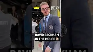David Beckham Arrives For The Opening Of The FIFA Club World Cup 👏