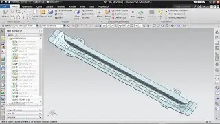 Siemens NX Sheet Part with Surfaces