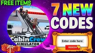 *SECRET UPDATE!* | Cabin Crew Simulator CODES JANUARY 2026 (ROBLOX Cabin Crew Simulator)