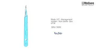 Blade 15T Management system Non sterile Box of 50 5692