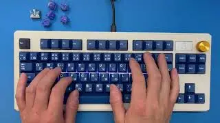 Gateron CJ // GMK Striker R2 // WK870 // Sound Test