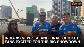 India vs New Zealand Final: Cricket Fans Excited for the Big Showdown
