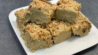 حلوة الترك بطريقة صحية  و سهلة    (حلوة الشامية) بدون سكر  ،قدمي الأفضل لأطفالك و عائلتك 🥰