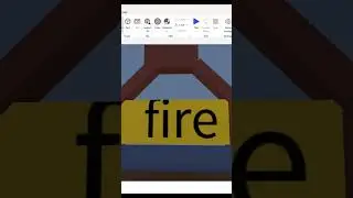 Hyper realistic fire #roblox #realistic