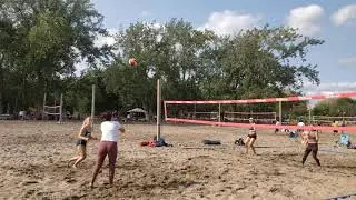 Woodbine Beach Volleyball Dulce/Nicole vs Sasha/Sue 9/13/20 (Game 1)
