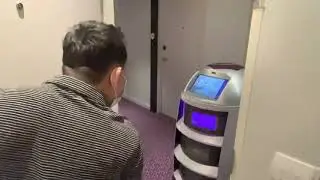 Yoshi Robot in Yotel Singapore