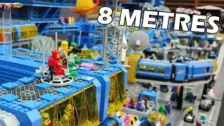 Огромный космический порт LEGO Classic &mdash; уровень Илона Маска!