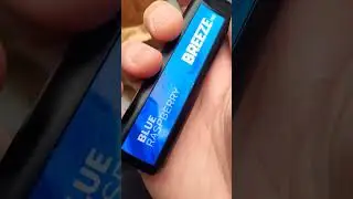 BREEZE PRO (BLUE RASPBERRY) #vapedisposable #hookah #NEW #REVIEW #vapedisposable #smoke #2025 #BLUE