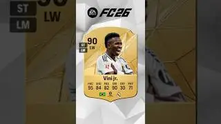 Vini Jr.'s FC26 Update Card Prediction! #fc25 #vinicius #brazil #realmadrid #neymar #barcelona #fc26