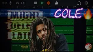 Making a Soulful Beat for J. COLE on GarageBand iOS! (Might Delete Later)
