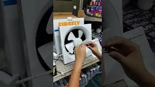 Unboxing and Testing of Firefly wall mounted exhaust fan