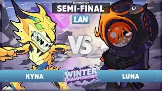 Kyna vs Luna - Elimination Final - Winter Royale Invitational 2023 - LAN 1v1