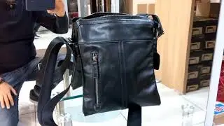 Кожаный мужской мессенджер Glad Bags 80261A