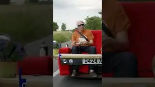 140 km/h on a street-legal sofa! #dwrev #inventions #crazycars