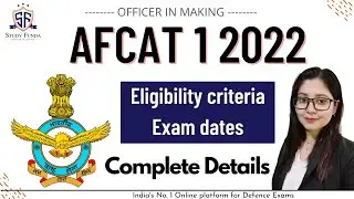 AFCAT 1 2022 Exam Date | Eligibility Criteria | Complete Details | Study Funda