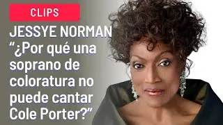 Jessye Norman, no limitarnos como cantantes.