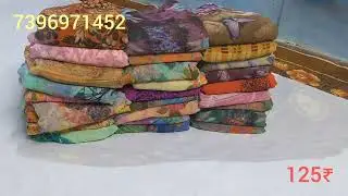 pure Georgette 2cut sarees#georgette#lowpricesarees#125