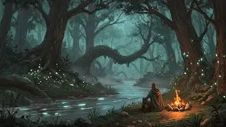 Enchanted Forest River | Medieval Fantasy Music & Ambience for Writing, Focus, Reading, Relax, Sleep