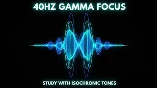 Flow State on Demand: 44Hz Gamma FOCUS Music (Isochronic Tones) | 50/10 DEEP WORK Cycle