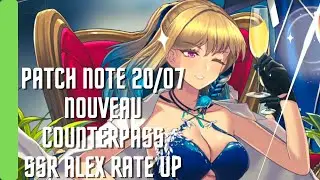 [Counter:Side GLOBAL] Patch Note / Nouveau CounterPass / SSR Alex