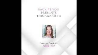 Back At You Award | Spring 2025