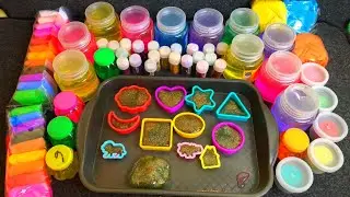 Rainbow Slime Experiment | Glitter, Colors & Shapes  🌈✨