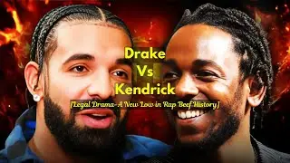 DRAKE-KENDRICK LAMAR Legal Drama | A New Low in Rap Beef History?