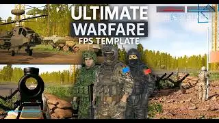 Ultimate Warfare - Unity FPS Multiplayer Template (Vehicles, Bots, Large Scale Warfare)