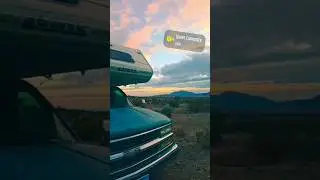 #offgrid #nomad #nomadic #truck #camper #truckcamper #campsite #clouds #rain #weather #rainy #cloudy