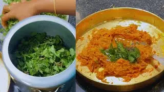 Today's my lunch with Leafy Green Vegetable Daal & Raw Mango Pickle | very tasty | | less oil