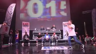 BBOY FRANCE 2015 - 1/8 - Kamil (Subskillz) vs Ness (OSK) - The COAL&copy;