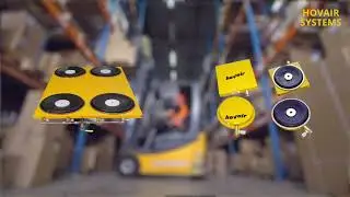 Efficient and Safe Heavy-Load Logistics with Air Bearings | Hovair Systems